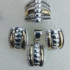 Jewelry sets (Ring Pendant earring)